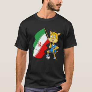 Iran Fan Katze T-Shirt