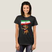 Iran Fan Pferd T-Shirt (Vorne ganz)