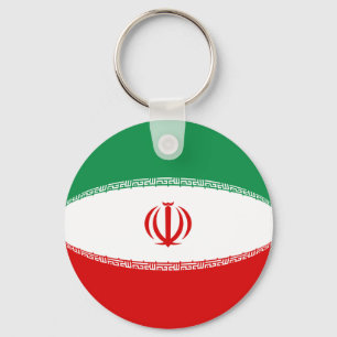 Iran Fisheye Flag Schlüsselanhänger