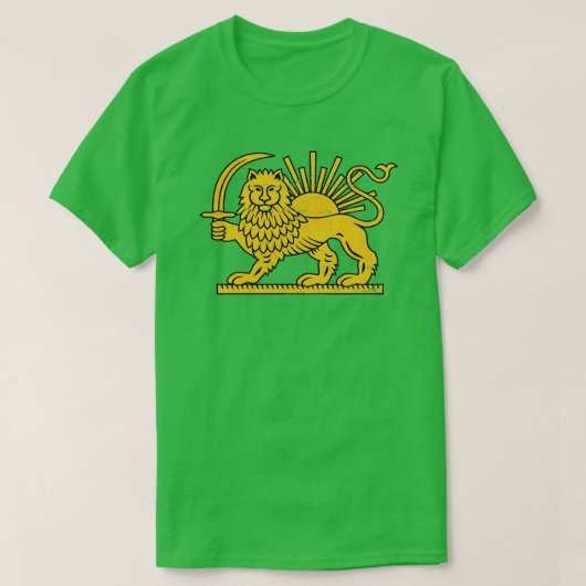 Iran Flag Design 1 T-Shirt (Design vorne)