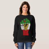 Iran flag, Iranian Lion Symbol, Iranian Lioness, F Sweatshirt (Vorne ganz)