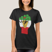 Iran flag, Iranian Lion Symbol, Iranian Lioness, F T-Shirt (Vorderseite)