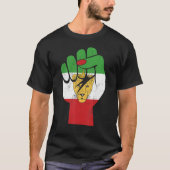 Iran flag, Iranian Lion Symbol, Iranian Lioness, F T-Shirt (Vorderseite)