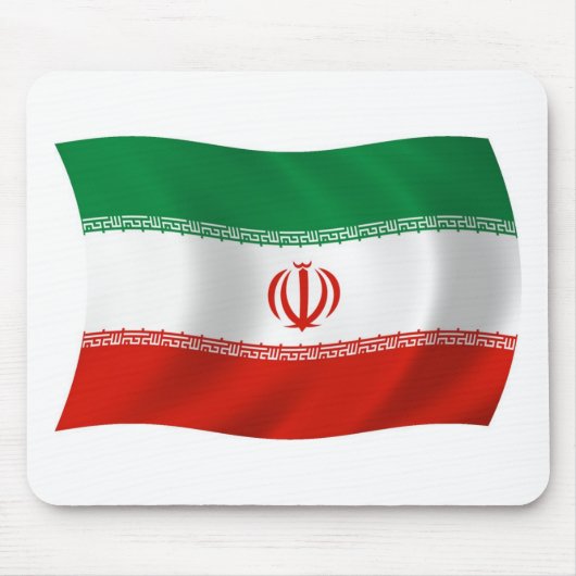 Iran Flag Mousepad (Vorne)