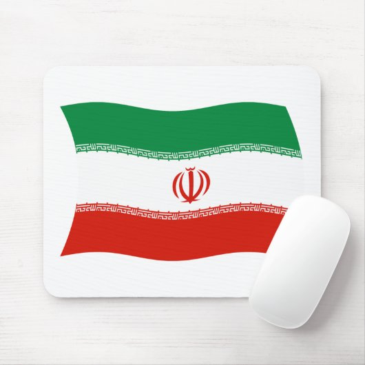 Iran Flag Mousepad (Mit Mouse)