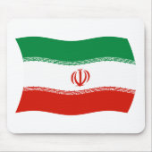 Iran Flag Mousepad (Vorne)