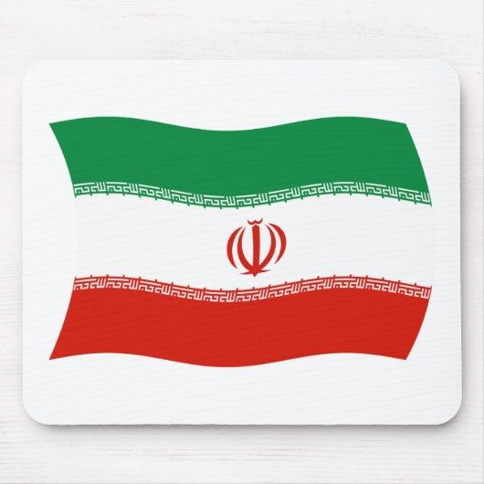 Iran Flag Mousepad (Vorne)