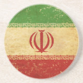 Iran Flag Vintag Design Untersetzer (Vorne)