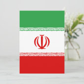 Iran-Flagge (Stehend Vorderseite)