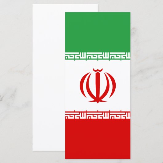 Iran-Flagge (Vorne/Hinten)