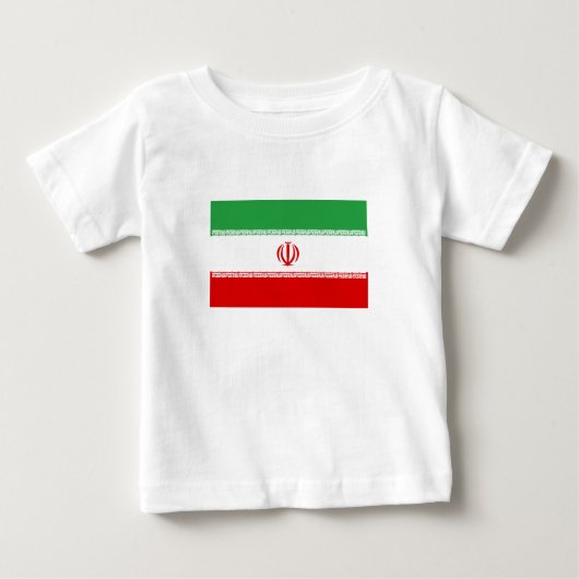 Iran-Flagge Baby T-shirt (Vorderseite)