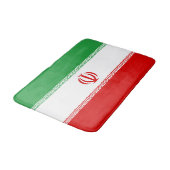 Iran-Flagge Badematte (Schrägansicht)