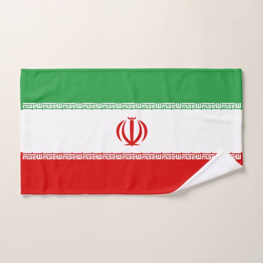 Iran-Flagge Badhandtuch Set (Handtuch)