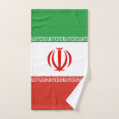 Iran-Flagge Badhandtuch Set (Handtuch)