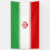 Iran-Flagge Banner (Vertikal)