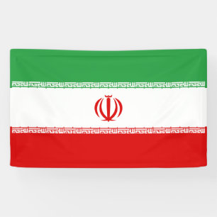 Iran-Flagge Banner