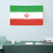 Iran-Flagge Banner (Messeveranstaltung)