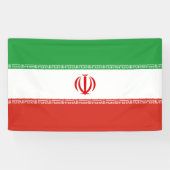 Iran-Flagge Banner (Horizontal)