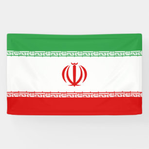 Iran-Flagge Banner