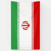 Iran-Flagge Banner (Vertikal)