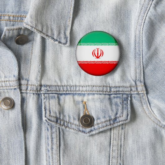 Iran-Flagge Button (Beispiel)