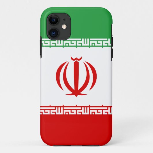 Iran-Flagge Case-Mate iPhone Hülle (Rückseite)