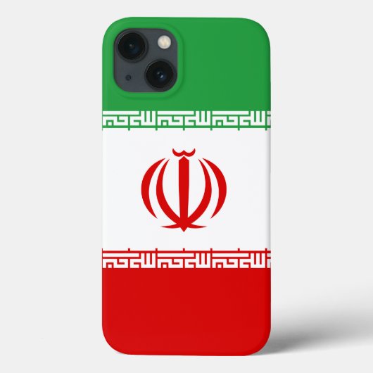 Iran-Flagge Case-Mate iPhone Hülle (Rückseite)