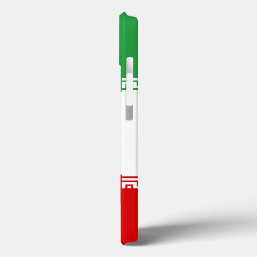 Iran-Flagge Case-Mate iPhone Hülle (Rückseite / Links)