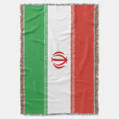 Iran-Flagge Decke (Vorderseite Vertikal)
