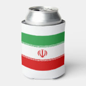 Iran-Flagge Dosenkühler (Kanne Vorderseite)