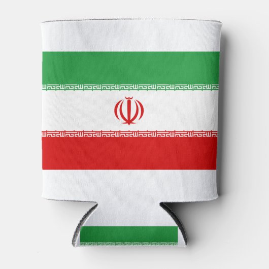 Iran-Flagge Dosenkühler (Vorderseite)