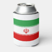 Iran-Flagge Dosenkühler (Kanne Rückseite)