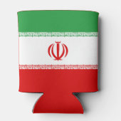 Iran-Flagge Dosenkühler (Rückseite)