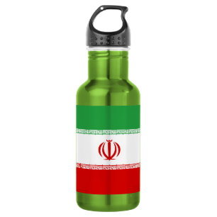 Iran-Flagge Edelstahlflasche