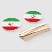 Iran-Flagge Fächer (Non-assembled)