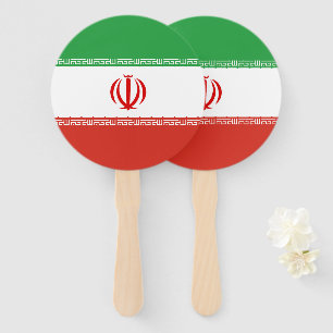 Iran-Flagge Fächer