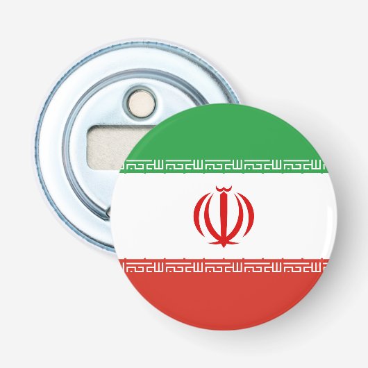 Iran-Flagge Flaschenöffner (Vorderseite)