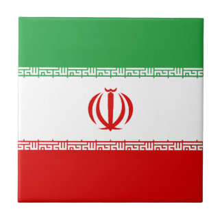 Iran-Flagge Fliese