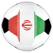 Iran-Flagge Fußball (Gedreht)