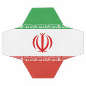 Iran-Flagge Fußball (Flach)