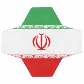 Iran-Flagge Fußball (Flach)