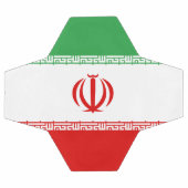 Iran-Flagge Fußball (Flach)