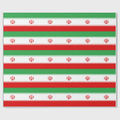 Iran-Flagge Geschenkpapier (Flach)