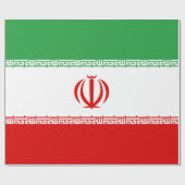Iran-Flagge Geschenkpapier (Flach)