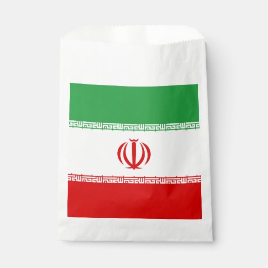 Iran-Flagge Geschenktütchen (Vorderseite)