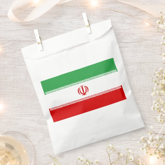 Iran-Flagge Geschenktütchen (Ausgeschnitten)