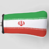 Iran-Flagge Golf Headcover (Vorderseite)