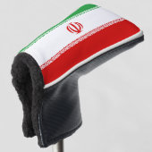 Iran-Flagge Golf Headcover (3/4 Vorderseite)