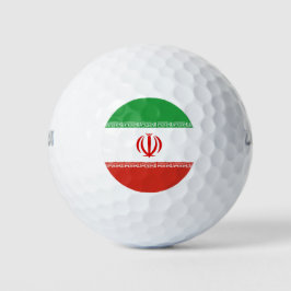 Iran-Flagge Golfball