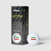 Iran-Flagge Golfball (Verpackungen)